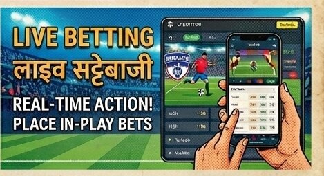India vs Australia betting at 98club App